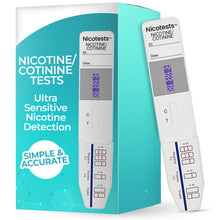 Extra-Sensitive Nicotine Urine 100 ng Test Kit with collection cups. No international orders.