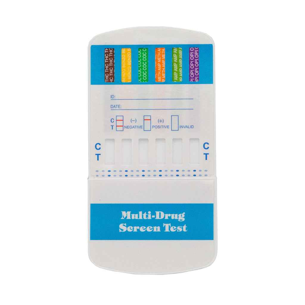 6 Drug NicoTests® Instant Test Kits - Marijuana (THC), COC, OPI 2000 ...