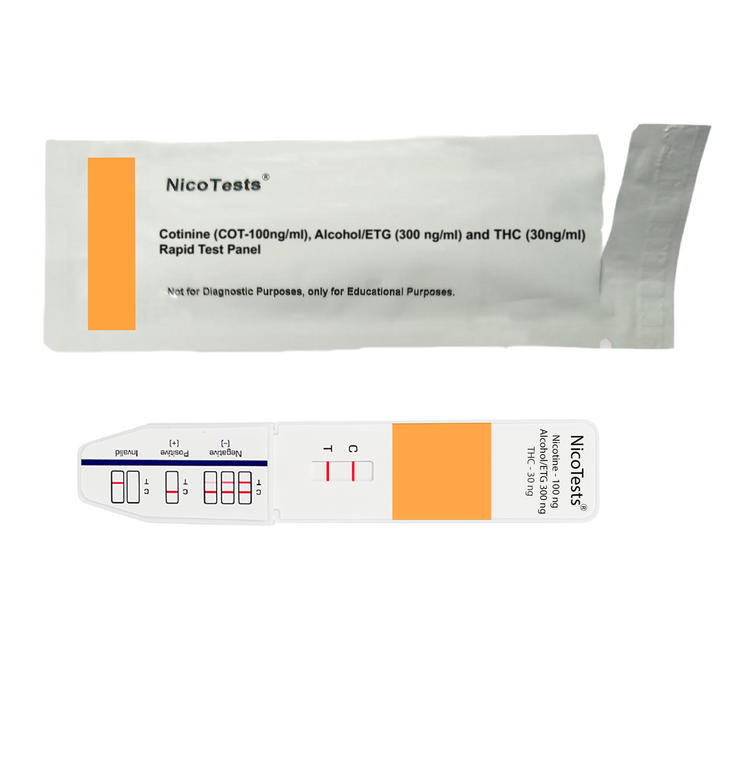 Extra-Sensitive Marijuana Nicotine Alcohol Urine Drug Test | NicoTests