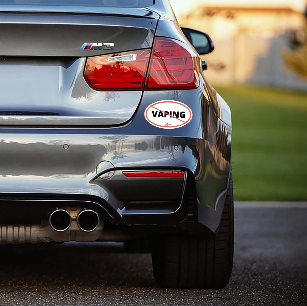 Anti-Vaping Car Magnet
